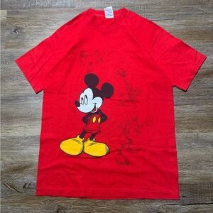 Vtg Single Stitch‎ Disney Mickey T shirt